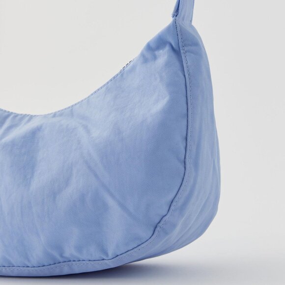NWT Baggu Small Crescent Bag - Serenity Blue - Picture 6 of 7